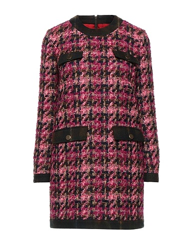 DSQUARED2 Blazer dress Garnet 54% Synthetic fibers, 22% Cotton, 18% Wool, 6% Mohair wool, Virgin Wool