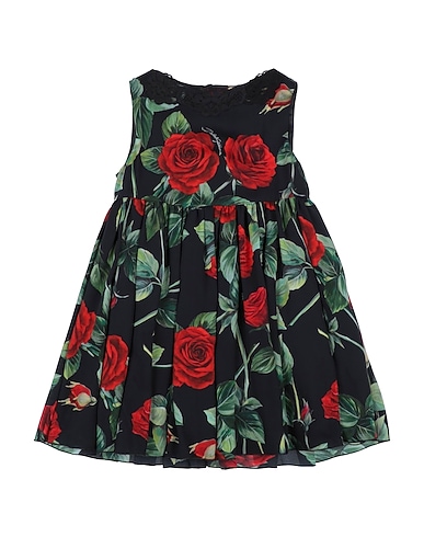 DOLCE&GABBANA Dress Black 100% Viscose, Polyamide, Cotton