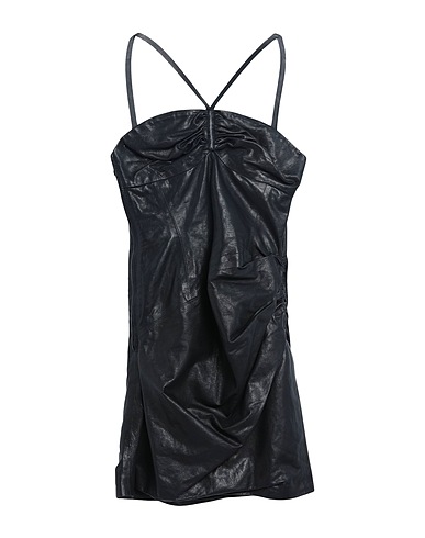 DSQUARED2 Sheath dress Black 100% Ovine leather