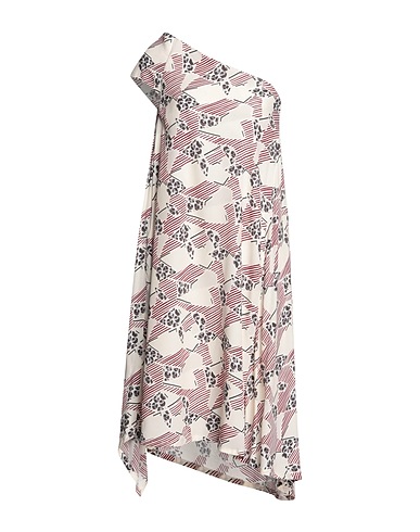 IXOS One-shoulder dress Ivory 100% Viscose