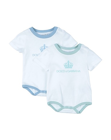 DOLCE&GABBANA Baby accessories set White 100% Cotton
