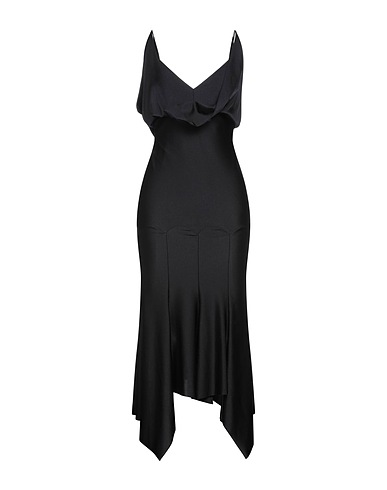 PHILOSOPHY di LORENZO SERAFINI Midi dress Black 80% Polyamide, 20% Elastane