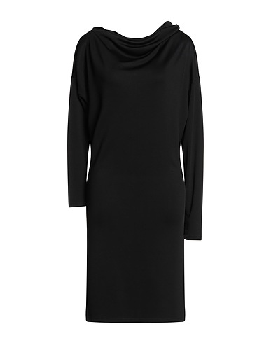 PATRIZIA PEPE Sheath dress Black 95% Viscose, 5% Elastane