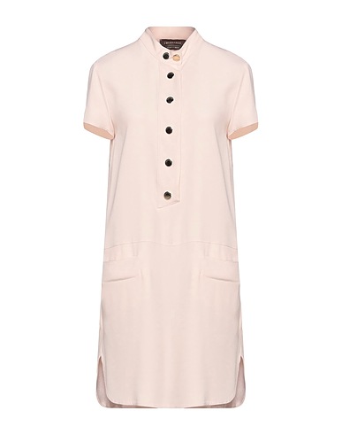 TRUSSARDI Shirt dress Light pink 71% Acetate, 29% Viscose