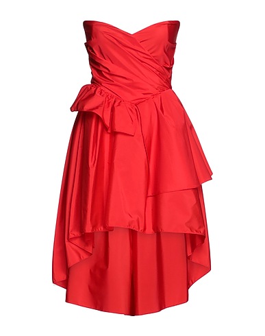 ERMANNO FIRENZE Short dress Red 100% Polyester, Polyamide