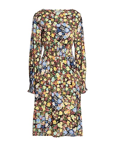 LIQUORISH Midi dress Black 100% Polyester