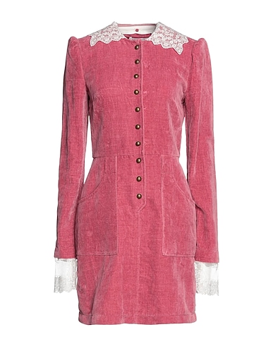 PHILOSOPHY di LORENZO SERAFINI Hemdkleid Antikrosa 55% Baumwolle, 45% Leinen, Polyamid
