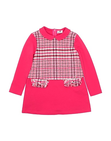 ELISABETTA FRANCHI Dress Fuchsia 95% Cotton, 5% Elastane