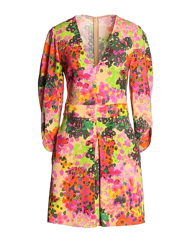 STELLA McCARTNEY Short dress Green 75% Viscose, 21% Silk, 4% Elastane