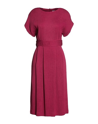 CLOSET Midi dress Garnet 92% Viscose, 8% Nylon