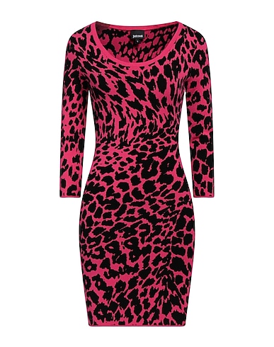 JUST CAVALLI Elegantes Kleid Fuchsia 70% Viskose, 30% Polyester