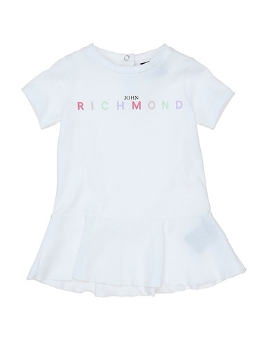 JOHN RICHMOND Baby dress White 100% Cotton