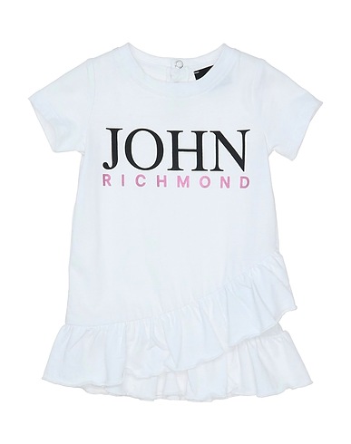 JOHN RICHMOND Vestito Baby  Bianco 100% Cotone