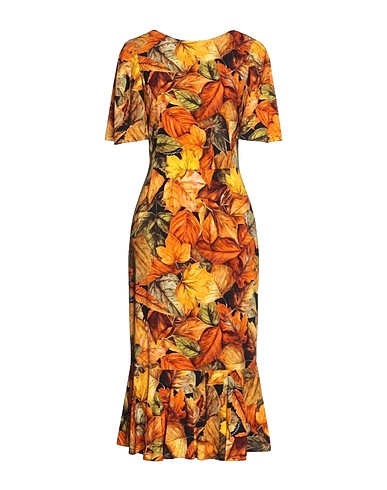 DOLCE&GABBANA Vestito da cerimonia Ruggine 97% Viscosa, 3% Elastan