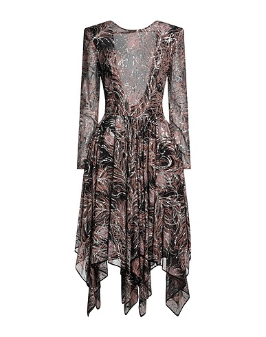 ETRO Midi dress Black 100% Silk