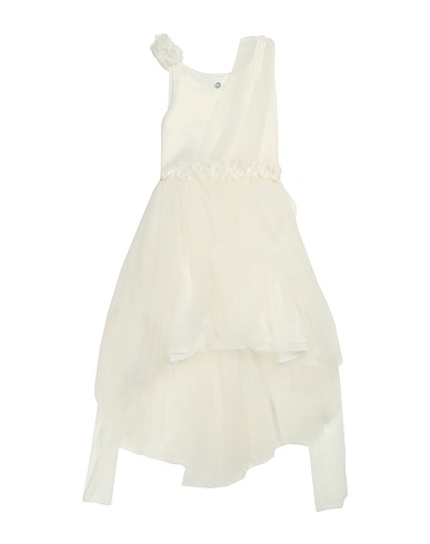 CARLO PIGNATELLI Vestito Bianco 95% Poliestere, 5% Cotone
