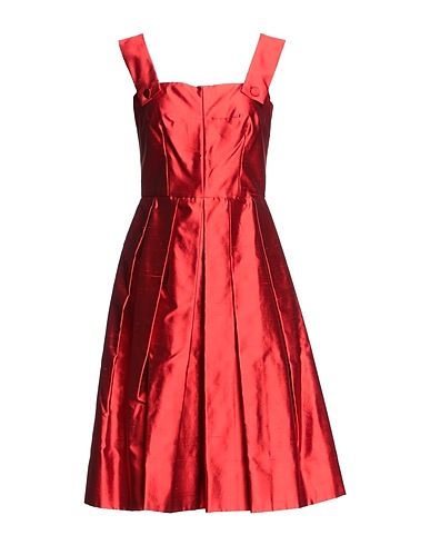 DOLCE&GABBANA Midi dress Red 100% Silk
