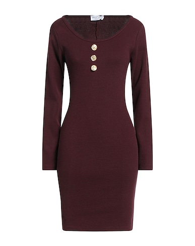 ODI ET AMO Short dress Plum 100% Cotton