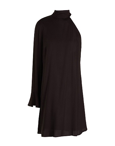8 by YOOX One-shoulder dress Black 100% Viscose
