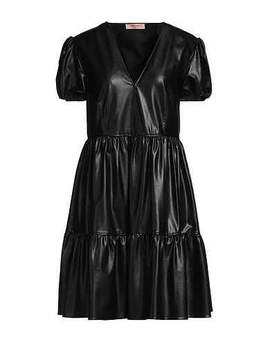 TWINSET Short dress Black 100% Viscose