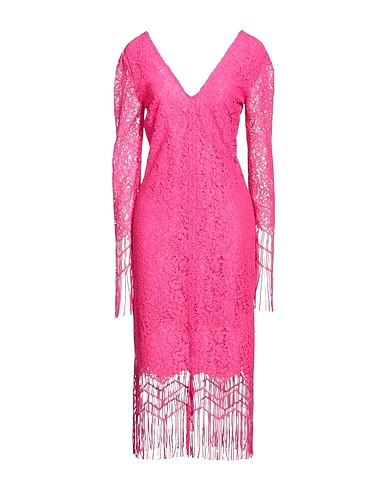 ANNA MOLINARI Midi dress Fuchsia 100% Polyester