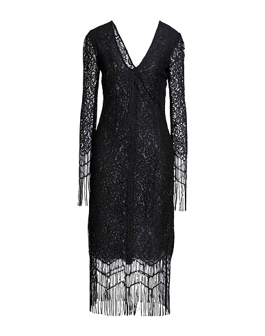 ANNA MOLINARI Vestito midi Nero 100% Poliestere