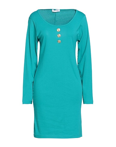 ODI ET AMO Tubino Verde smeraldo 100% Cotone