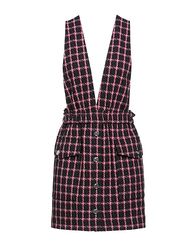 MAJE Short dress Pink 39% Acrylic, 36% Polyester, 20% Wool, 4% Textile fibres, 1% Cotton