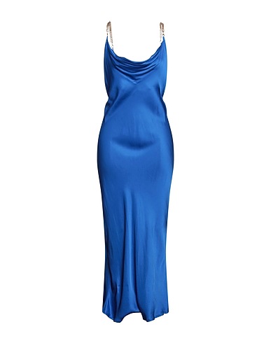 DIXIE Long dress Bright blue 100% Viscose
