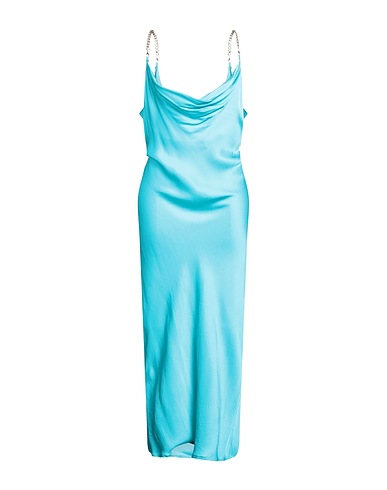 DIXIE Long dress Turquoise 100% Viscose