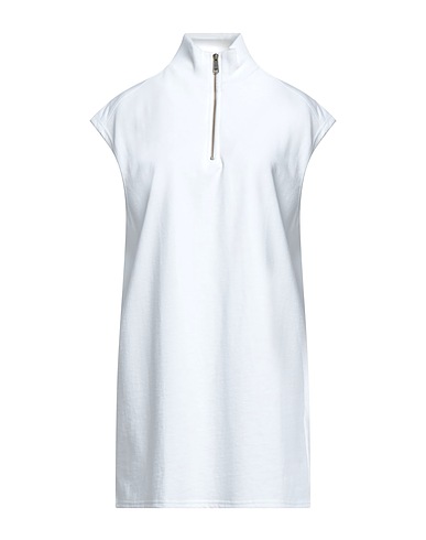 AMERICAN VINTAGE Short dress White 54% Polyester, 46% Cotton