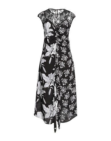 GUESS Short dress Black 100% Polyester, Polyamide