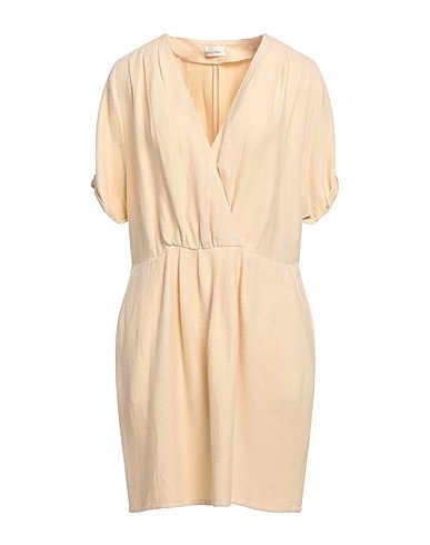 AMERICAN VINTAGE Short dress Beige 100% Viscose