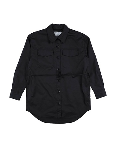 DESIGNERS REMIX Vestito Nero 70% Cotone organico, 30% Poliestere riciclato