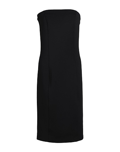 CALVIN KLEIN Kurzes Kleid Schwarz 92% Polyester, 8% Elastan