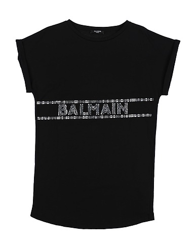 BALMAIN Dress Black 100% Cotton