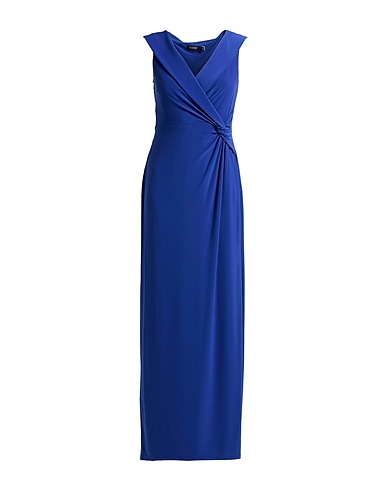 LAUREN RALPH LAUREN Μακρύ φόρεμα JERSEY OFF-THE-SHOULDER GOWN
 Μπλε 95% Πολυεστέρας, 5% Ελαστάνη