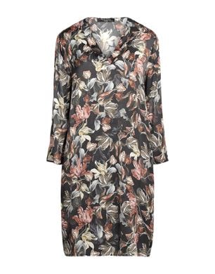 MANILA GRACE ミニワンピース・ドレス スチールグレー レディース 6,806円
