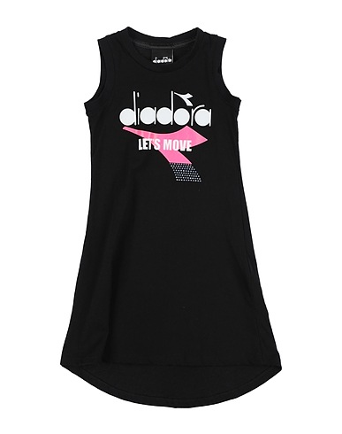 DIADORA Dress Black 100% Cotton
