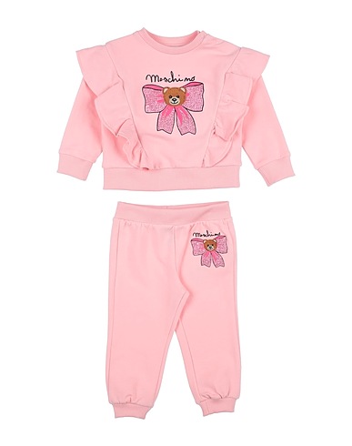 MOSCHINO BABY Baby co-ord  Light pink 95% Cotton, 5% Elastane, Polyester