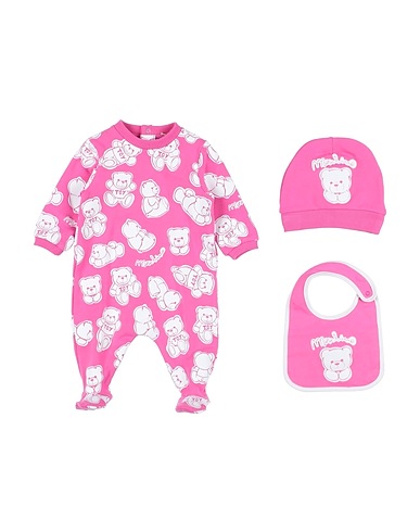 MOSCHINO BABY Set baby Fucsia 95% Cotone, 5% Elastan