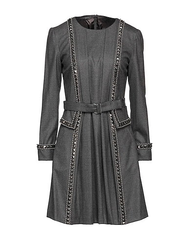 ALBERTA FERRETTI Κοντό φόρεμα Γκρι 95% Παρθένο μαλλί, 5% Ελαστάνη