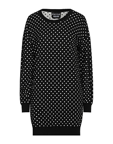 BOUTIQUE MOSCHINO Short dress Black 100% Cotton