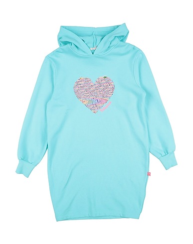 BILLIEBLUSH Dress Turquoise 100% Cotton, Elastane