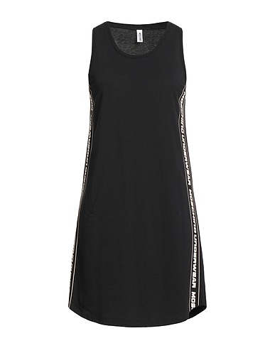 MOSCHINO Sleepwear Black 63% Polyester, 34% Cotton, 3% Elastane