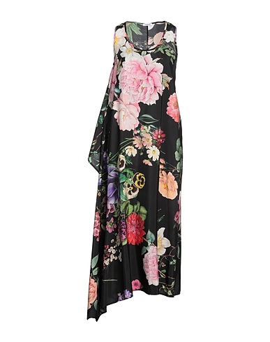P.A.R.O.S.H. Long dress Black 100% Silk