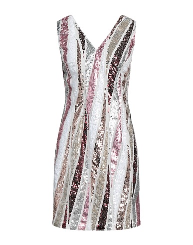 ANONYME DESIGNERS Vestito corto Bianco 100% Poliestere