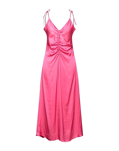 VICOLO Long dress Fuchsia 100% Viscose