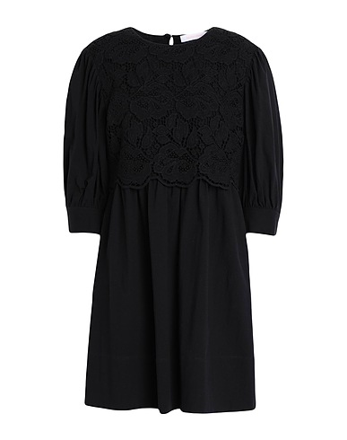 SEE BY CHLOÉ Office dress Black 100% Cotton