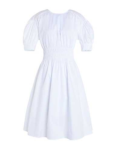 KARL LAGERFELD Vestito estivo COTTON DRESS Bianco 100% Cotone